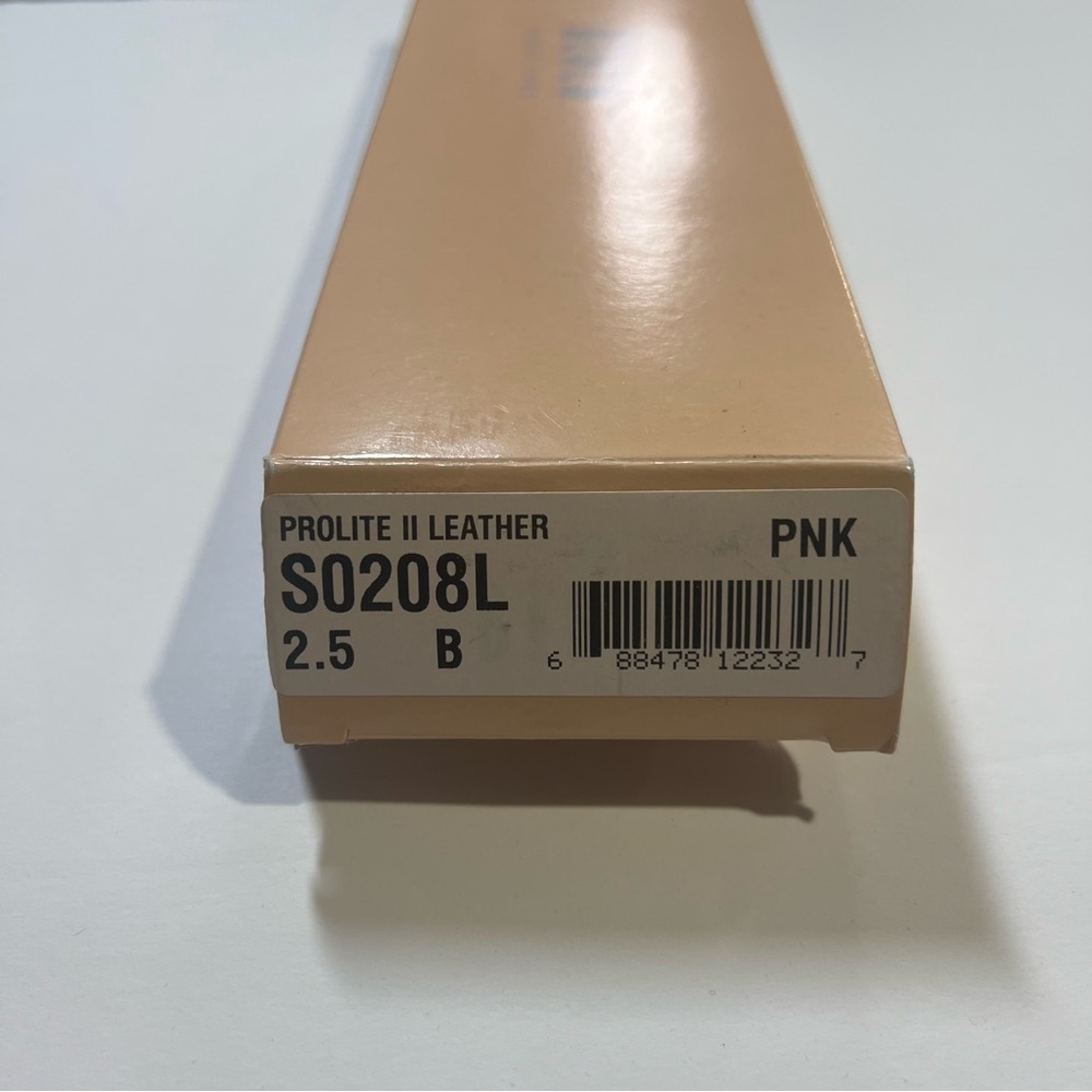 NEW Bloch Ballet Shoes Prolite II S0208L in Pink Size 2.5 Leather - Picture 7 of 7